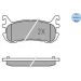 Bremsbelagsatz Mazda T. Mx-5 94- Mit Sensor MEYLE-ORIGINAL: True to OE 025 233 8713/W Bremsbelagsatz Mazda T. Mx-5 94- Mit Sensor MEYLE-ORIGINAL: True to OE 025 233 8713/W