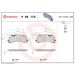 BREMBO Bremsklötze VA P 85 170