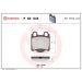 BREMBO Bremsklötze HA P 83 045 BREMBO Bremsklötze HA P 83 045