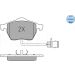 Bremsbelagsatz Vw S. A100/A6 90- Mit Sensor 025 206 7619/W Bremsbelagsatz Vw S. A100/A6 90- Mit Sensor 025 206 7619/W
