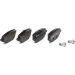 BREMBO Bremsklötze HA P 68 076 BREMBO Bremsklötze HA P 68 076