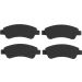 Bremsklötze VA CITROEN Berlingo,Xsara,C2,C3,C4,PEUG 96 COTEC GDB1563