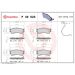 BREMBO Bremsklötze VA MAZDA 323, 626, MX-6 91-05 PRIME LINE P 49 023 BREMBO Bremsklötze VA MAZDA 323, 626, MX-6 91-05 PRIME LINE P 49 023