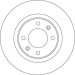 Bremsscheibe Citroen T. C5 DF4215 Bremsscheibe Citroen T. C5 DF4215