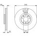 Bremsscheibe PEUGEOT,CITROEN 0 986 479 092