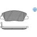 Bremsbelagsatz Hyundai P. Santa Fe 06- Mit Sensor MEYLE-ORIGINAL: True to OE 025 243 5117/W