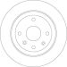 Bremsscheibe Chevrolet T. Epica 06 DF6360