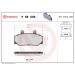 BREMBO Bremsklötze VA P 86 006 BREMBO Bremsklötze VA P 86 006