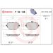 BREMBO Bremsklötze HA P 50 138
