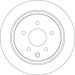 Bremsscheibe Nissan T. Juke/Pulsar/Qashqai 1.2-2.0 07 DF7369 Bremsscheibe Nissan T. Juke/Pulsar/Qashqai 1.2-2.0 07 DF7369