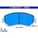 Bremsbelagsatz Nissan P. Qashqai 13 13.0460-5652.2 Bremsbelagsatz Nissan P. Qashqai 13 13.0460-5652.2