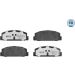 Bremsbelagsatz Mazda T. 626 2,5 91-/ Mazda 6 02 MEYLE-PD: Advanced performance and design 025 240 4514/PD