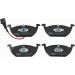 Bremsklötze VA AUDI, SEAT, SKODA, VW 97 COTEC GDB2108