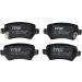 Bremsklötze HA OPEL Astra,Corsa,Zafira,KIA 98 COTEC GDB1515