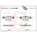 BREMBO Bremsklötze Xtra VA BMW 3, X1, Z4 04-15 XTRA LINE P 06 036X BREMBO Bremsklötze Xtra VA BMW 3, X1, Z4 04-15 XTRA LINE P 06 036X