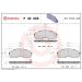 BREMBO Bremsklötze VA P 30 058 BREMBO Bremsklötze VA P 30 058