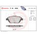 BREMBO Bremsklötze Xtra VA P 61 103X