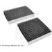 Innenraumfilter Peugeot 207 Kpl2 Mit Aktivkohle ADP152507 Innenraumfilter Peugeot 207 Kpl2 Mit Aktivkohle ADP152507