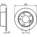 Bremsscheibe HA CITROEN XM 89 0 986 478 141 Bremsscheibe HA CITROEN XM 89 0 986 478 141