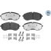 Bremsbelagsatz, Scheibenbremse MEYLE-PD: Advanced performance and design 025 224 9320/PD