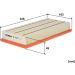 FILTRON Luftfilter AP 129/9