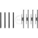 A.B.S. Zubehör, Bremsbeläge 0975Q A.B.S. Zubehör, Bremsbeläge 0975Q