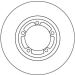 Bremsscheibe Mitsubishi P. Space Zahnradfelge 14 DF4102 Bremsscheibe Mitsubishi P. Space Zahnradfelge 14 DF4102