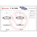 BREMBO Bremsklötze Xtra VA AUDI A4, A5, A6, A7, Q5 07-18 XTRA LINE P 85 098X