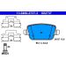 Bremsbelagsatz Volvo T. S80/V70/Xc70 06 13.0460-2737.2 Bremsbelagsatz Volvo T. S80/V70/Xc70 06 13.0460-2737.2