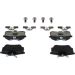 Bremsklötze AUDI,SEAT,SKODA,VW 0 986 494 596