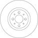 Bremsscheibe Fiat P. Bravo 08-/Stilo 01 DF4377 Bremsscheibe Fiat P. Bravo 08-/Stilo 01 DF4377