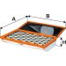 FILTRON Luftfilter AP 085/2