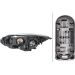 Scheinwerfer R H7/H1 +LWR+MOT CHROM VIST PQ FORD FOCUS 7,10-10,14 1EA 354 994-021