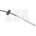 Seilzug, Feststellbremse Alfa S. 145/146/147/155/156 94-10 909913 Seilzug, Feststellbremse Alfa S. 145/146/147/155/156 94-10 909913