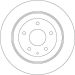 BREMSSCHEIBE MAZDA T. CX-5 2,0-2,2 D 11 DF8053 BREMSSCHEIBE MAZDA T. CX-5 2,0-2,2 D 11 DF8053