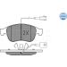 Bremsbelagsatz Alfa P. Giulietta 1.4-1.6 10- Mit Sensor 025 245 3819/W Bremsbelagsatz Alfa P. Giulietta 1.4-1.6 10- Mit Sensor 025 245 3819/W
