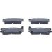 Bremsbelagsatz Mitsubishi T. Pajero 2,4-3,5 90-00 13.0460-5981.2