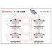 BREMBO Bremsklötze Xtra VA P 59 045X BREMBO Bremsklötze Xtra VA P 59 045X