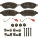 Bremsklötze VA SUV/LCV CITROEN Jumper,FIAT Ducato,PEUG 06 COTEC GDB1681