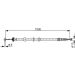 Handbremsseil re FIAT 500 1987482201