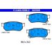 Bremsbelagsatz Honda T. Accord/Civic 85-01 13.0460-5998.2 Bremsbelagsatz Honda T. Accord/Civic 85-01 13.0460-5998.2