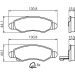 Bremsklötze OPEL,SUZUKI,SUBARU 0 986 494 458 Bremsklötze OPEL,SUZUKI,SUBARU 0 986 494 458