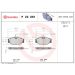 BREMBO Bremsklötze VA CITROEN Jumpy PEUGEOT Expert 94-08 PRIME LINE P 23 061 BREMBO Bremsklötze VA CITROEN Jumpy PEUGEOT Expert 94-08 PRIME LINE P 23 061