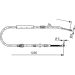 Handbremsseil li BMW E38 94 1987477533 Handbremsseil li BMW E38 94 1987477533