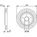 Bremsscheibe 0 986 479 V85 Bremsscheibe 0 986 479 V85