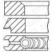 GOETZE ENGINE Kolbenringsatz 08-443800-00 LKZ-Ring®