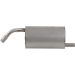 52 / Auspufftopf Hinten MITSUBISHI Colt 1.1i, 1.3i 04 23662