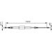 Handbremsseil RENAULT Megane 1987482011
