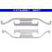Feder, Bremssattel 11.8116-0066.1