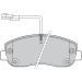 VALEO Bremsbeläge 601150 VALEO Bremsbeläge 601150